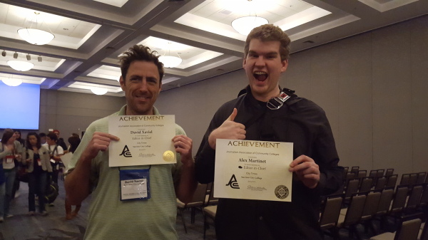 David Xavieal and Alex martinet brought home awards from JACC on March 17 In Burbank, Calif