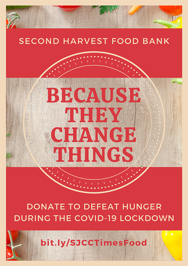 Second Harvest Food Bank supplies groceries to people in need.