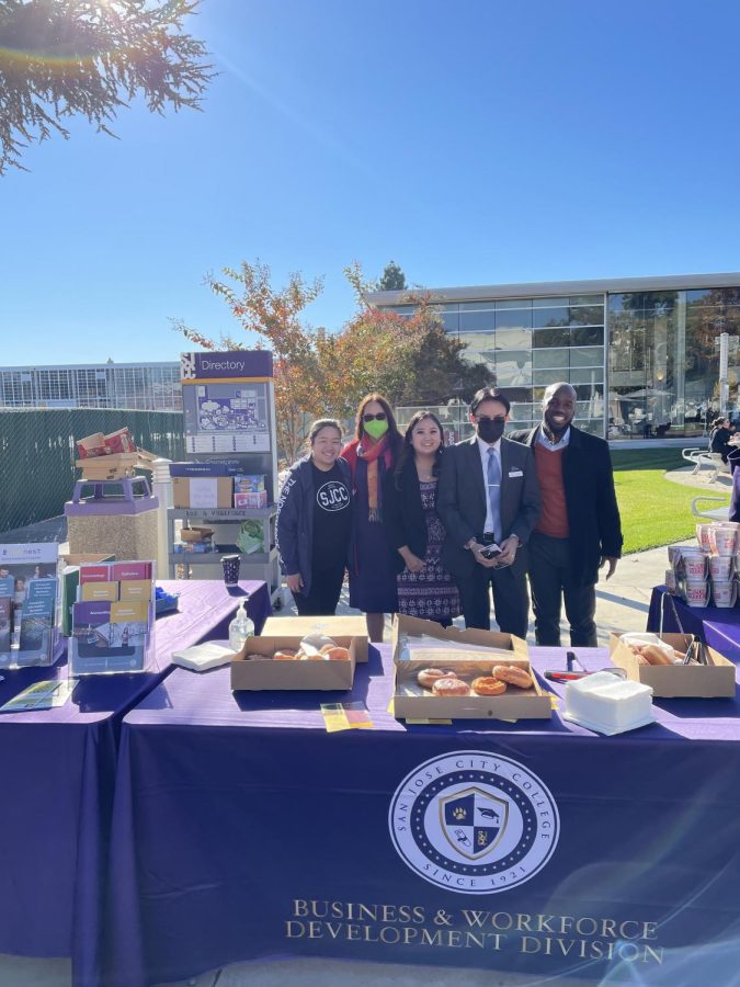The Department Deans of San Jose City College hosted an event to connect with students and encourage registration for the upcoming semester, on Nov. 16.