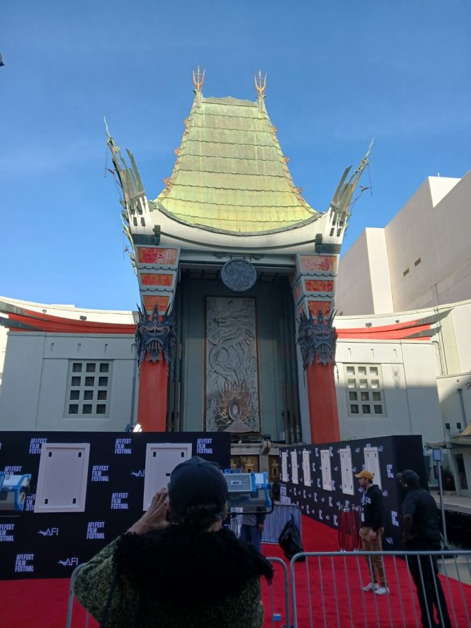 Red+carpet+entryway+to+the+TCL+Chinese+Theatre+in+Hollywood+where+the+American+Film+Institute+screening+was+hosted+in+early+November.