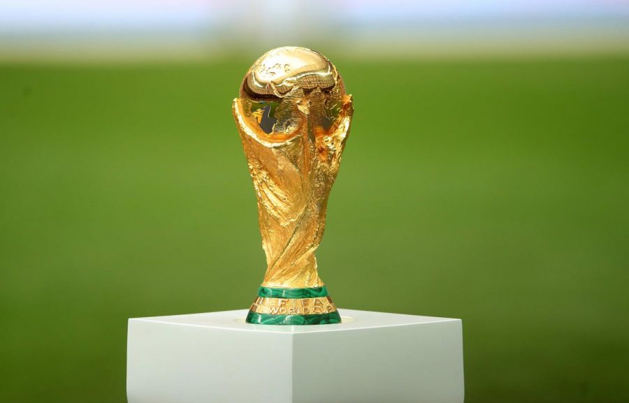 The World Cup Trophy, handed out at each World Cup to the winning team.