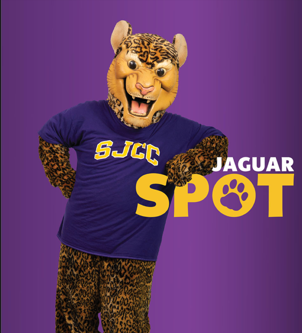 Jaggy the Jaguar as seen on SJCC's website.