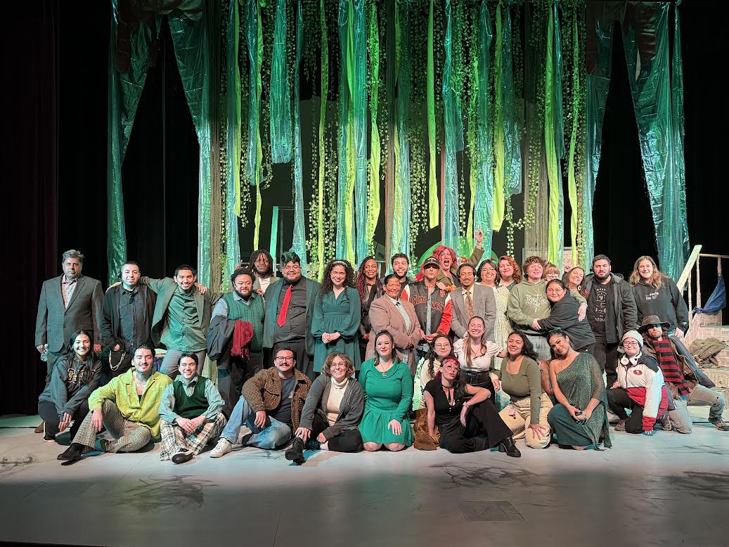 Little Shop of Horrors cast. Photo by Anita Reyes.